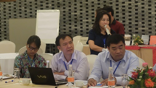 Participants at regional workshop