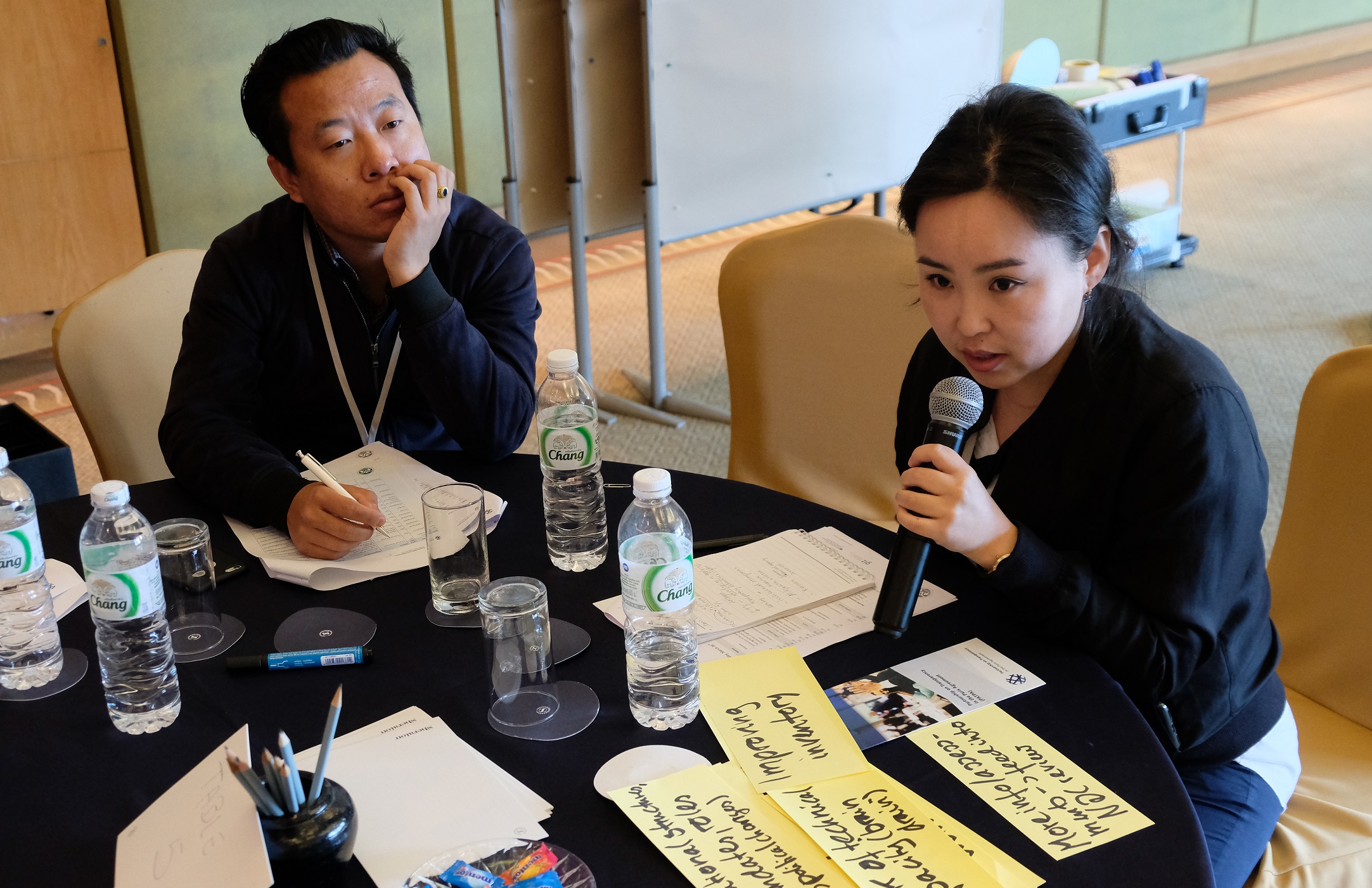 Group work during regional workshop Bangkok 2018