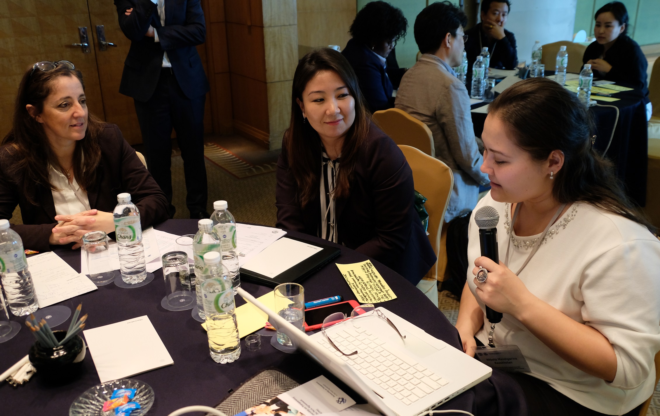 Group work during regional workshop
