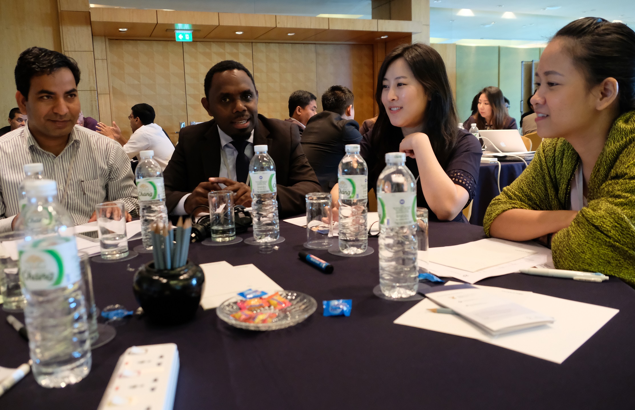 Group work during regional workshop