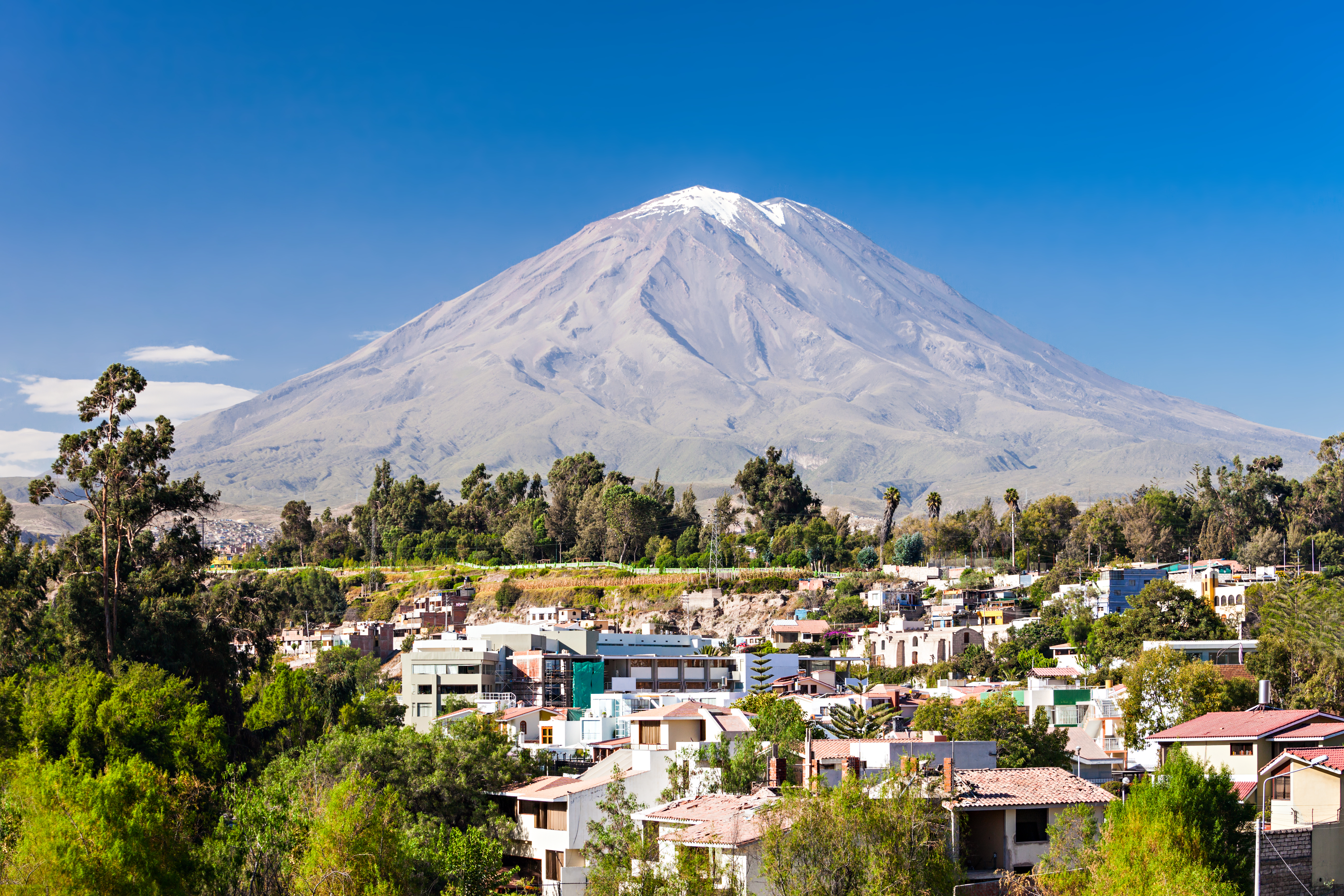 volcano in Arequipa, Peru