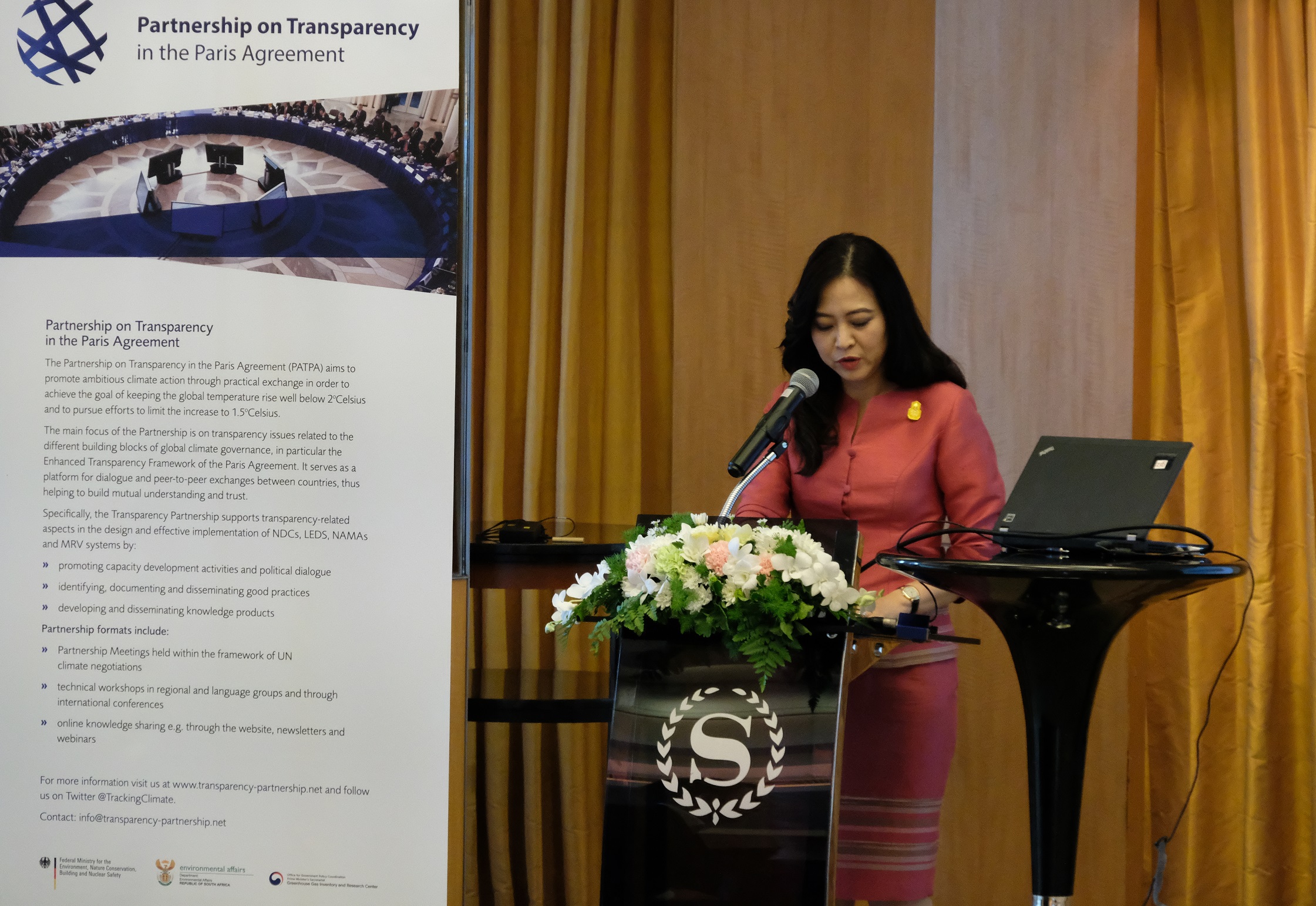 Secretary General ONEP ,Ms. Bhuridej, Bangkok 2018